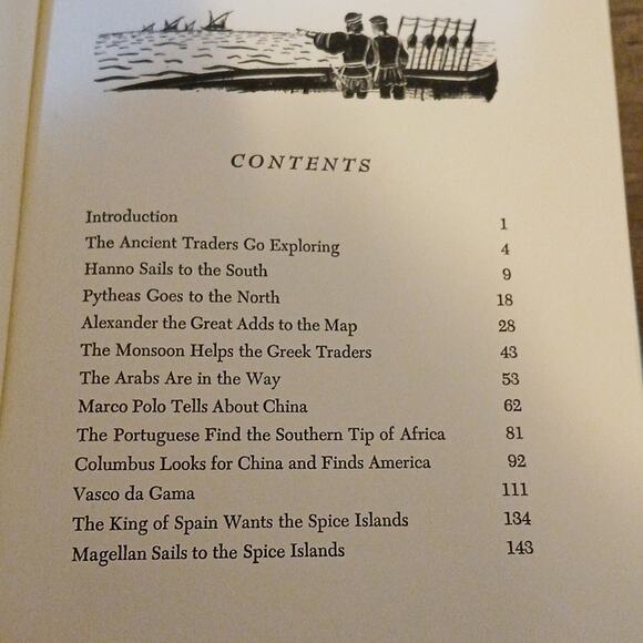 They put out to see the story of the map by Roger Duvoisin 1944 library binding - Picture 4 of 10